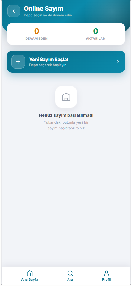 KeepMobile online sayım